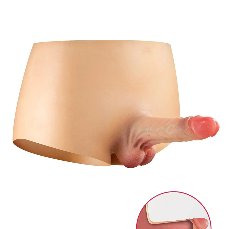 Culotte gode creux en silicone réaliste - Real Body