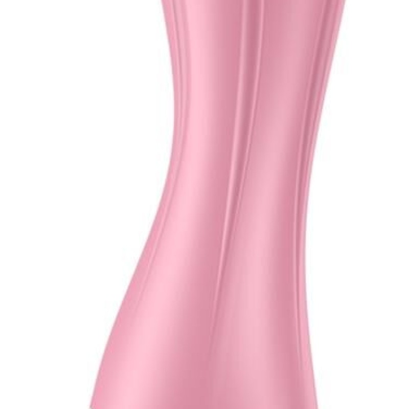 Vibro gonflable Air Pump Vibrator 2 Satisfyer 12 x 3.5cm Rose