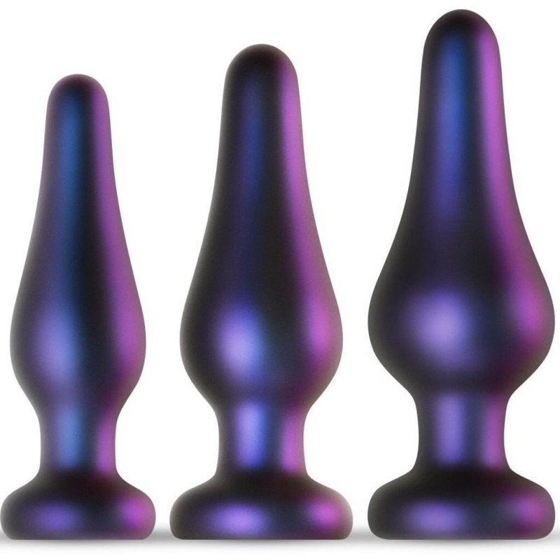 Pack de 3 plugs silicone Comets Hueman