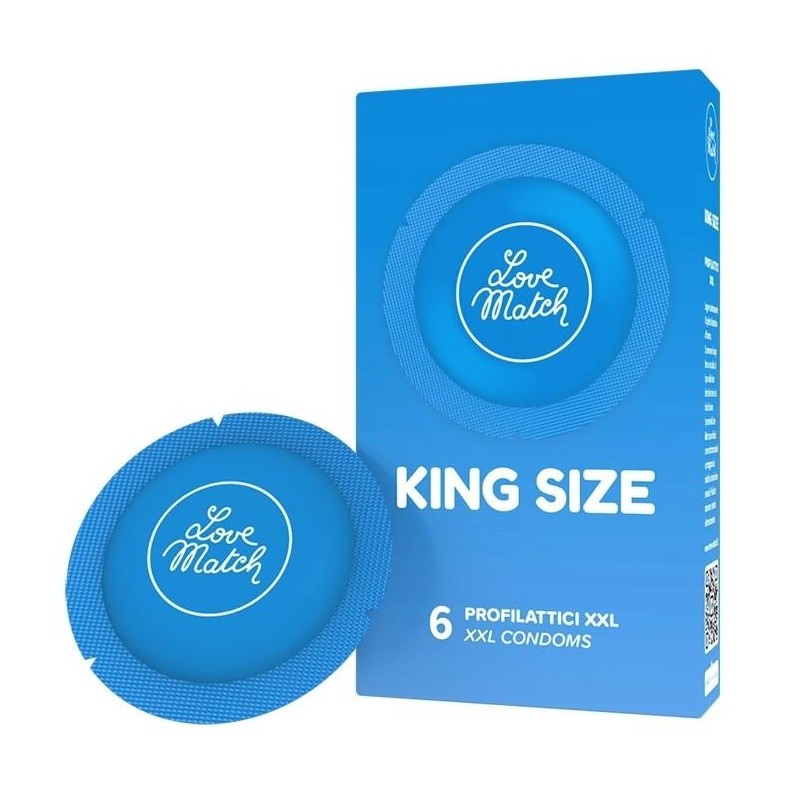 Préservatifs XXL King Size x6