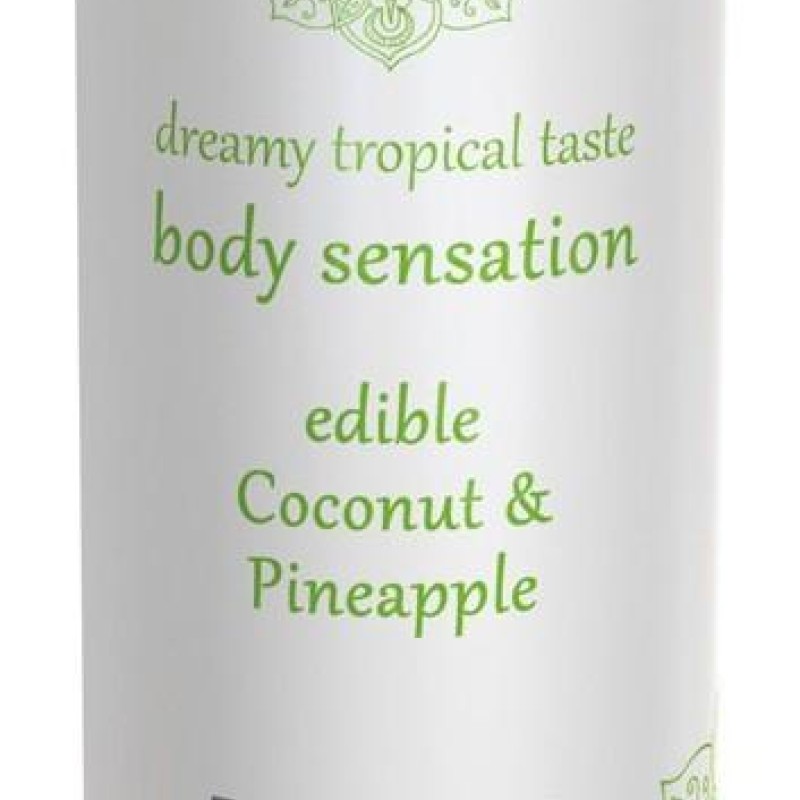 huile de massage Comestible Coco et Ananas 75mL