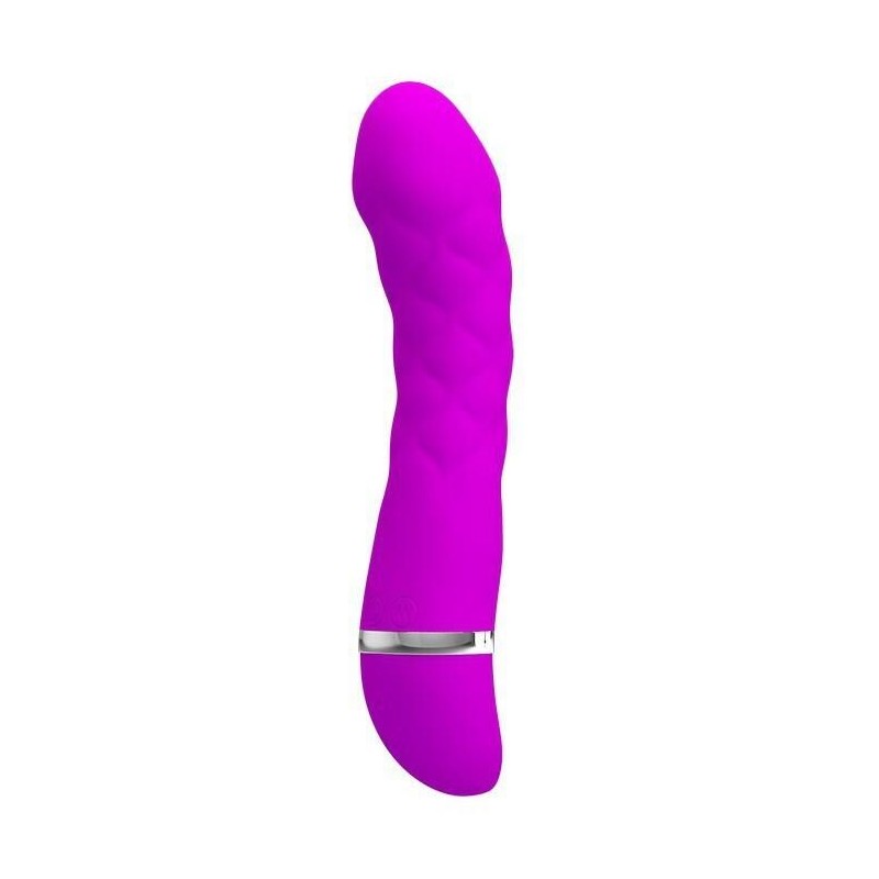 Vibromasseur design Truda 19.5 x 3.5cm - Violet