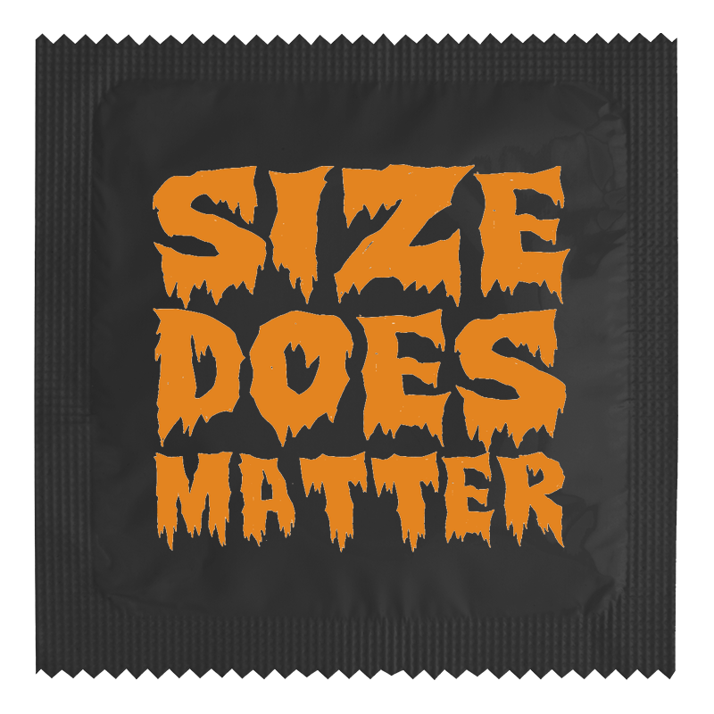 Halloween size does matter