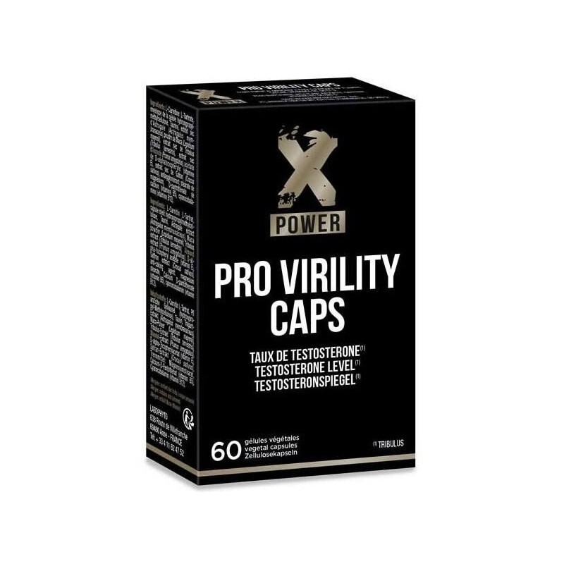 Stimulant d'érection Pro Virility Caps XPower 60 Gélules