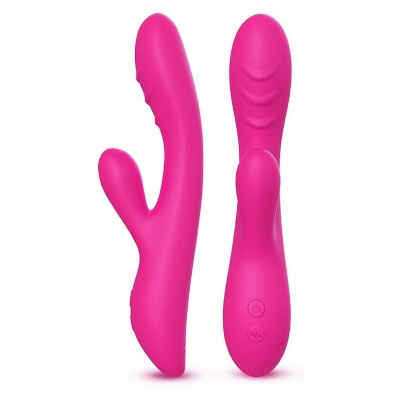 Vibro Rabbit chauffant Spark 22cm Rose