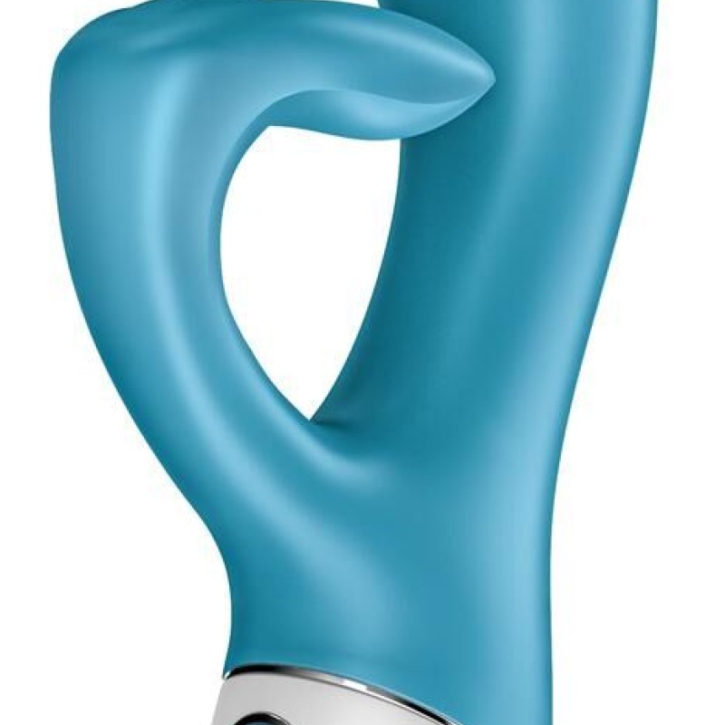 Vibro Rabbit EMBRACE ME Satisfyer 20cm Bleu