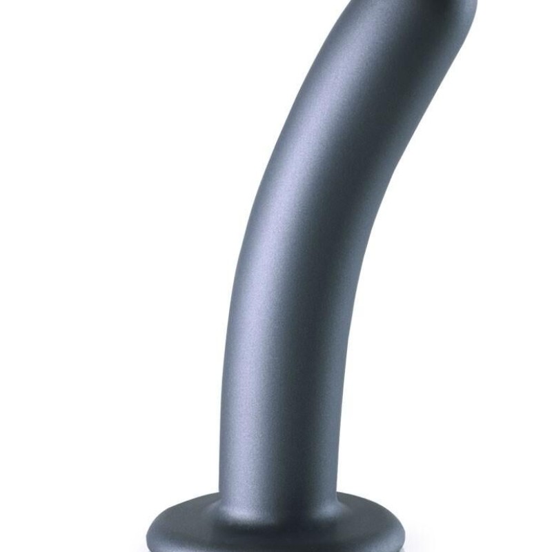 Plug Smooth G-Spot M 14.5 x 3cm Gris