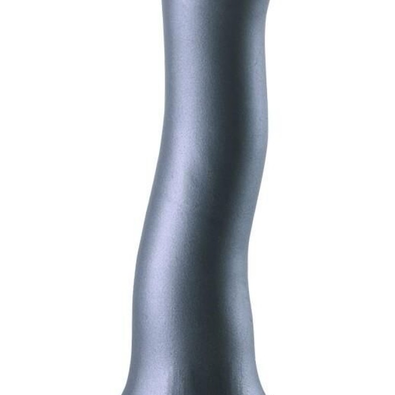 Plug Curvy G-Spot 17 x 3.5cm Gris