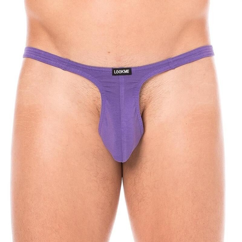 string violet sexy et tendance pour homme pas cher - lingerie sexy homme