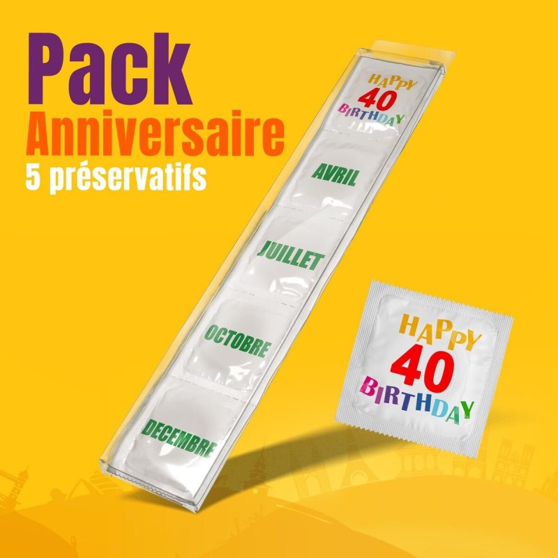 Pack Anniversaire 40 Ans