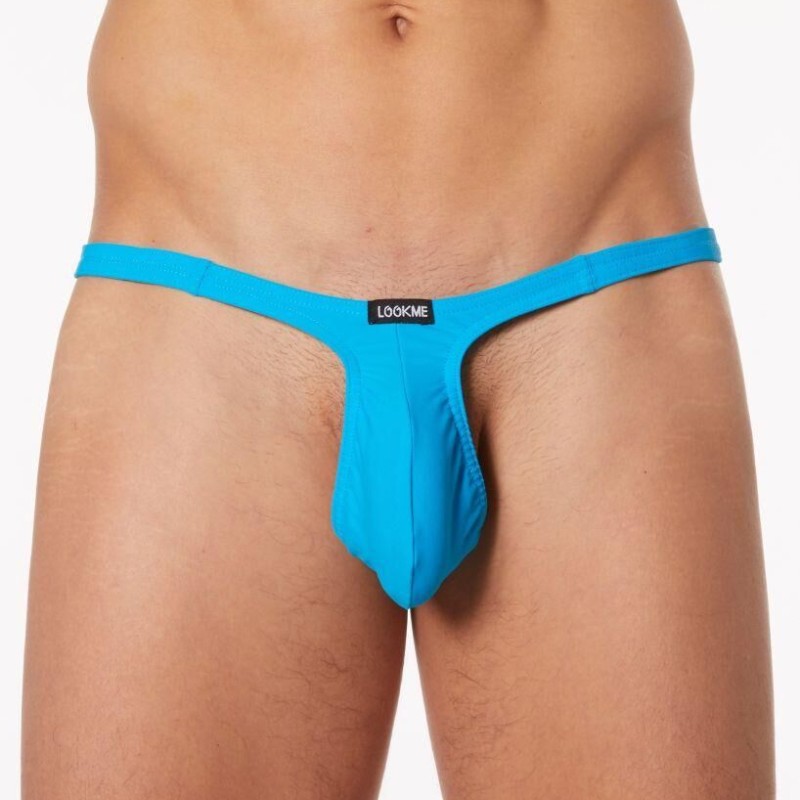 string bleu sexy et tendance pour homme - lingerie sexy homme pas cher