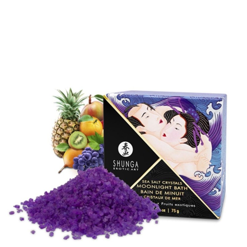 Cristaux de mer fruit exotiques pour le bain