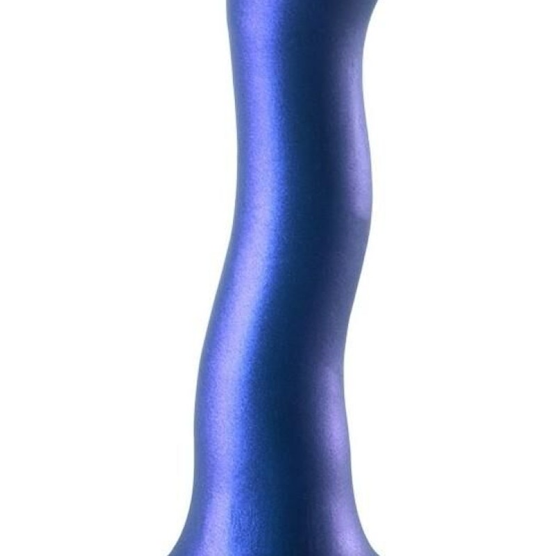 Plug Curvy G-Spot 17 x 3.5cm Bleu