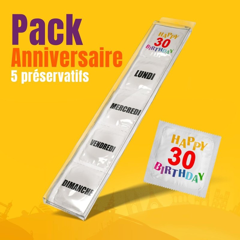 Pack Anniversaire 30 Ans