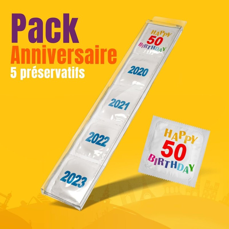 Pack Anniversaire 50 Ans