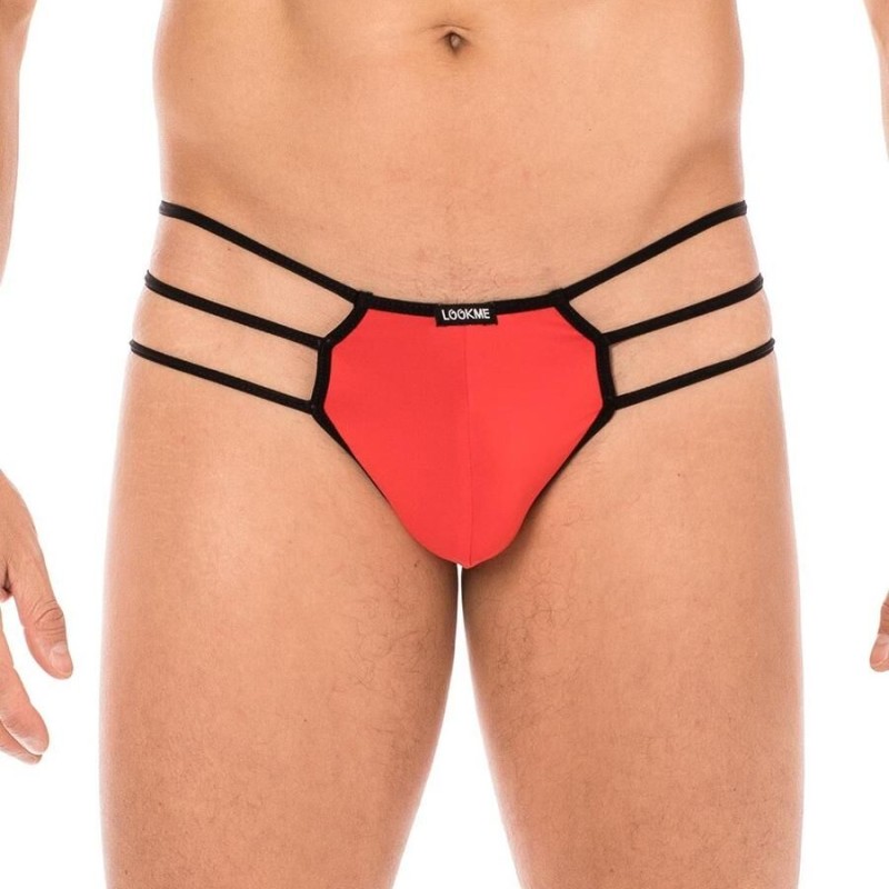 Jock rouge pour homme - lingerie sexy pour homme