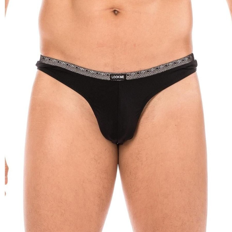 String noir sexy pour homme - lingerie sexy homme pas cher