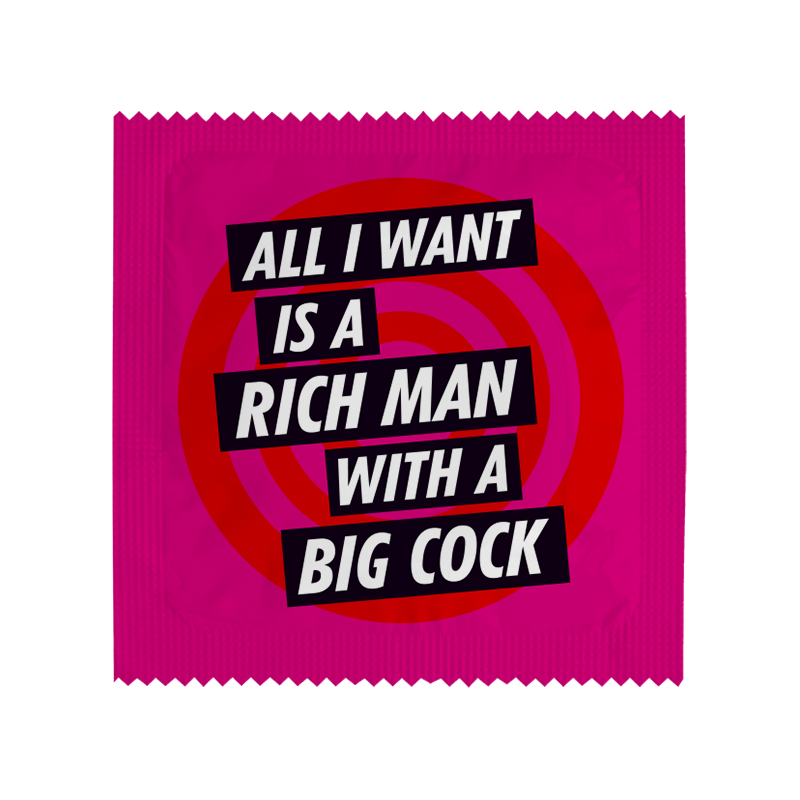 All I Want Is A Rich Man With A Big Cock