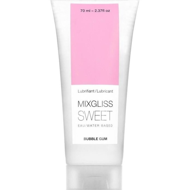 lubrifiant mixgliss, collection sensualité, fraicheur et sérénité avec ce lubrifiant bubble gum