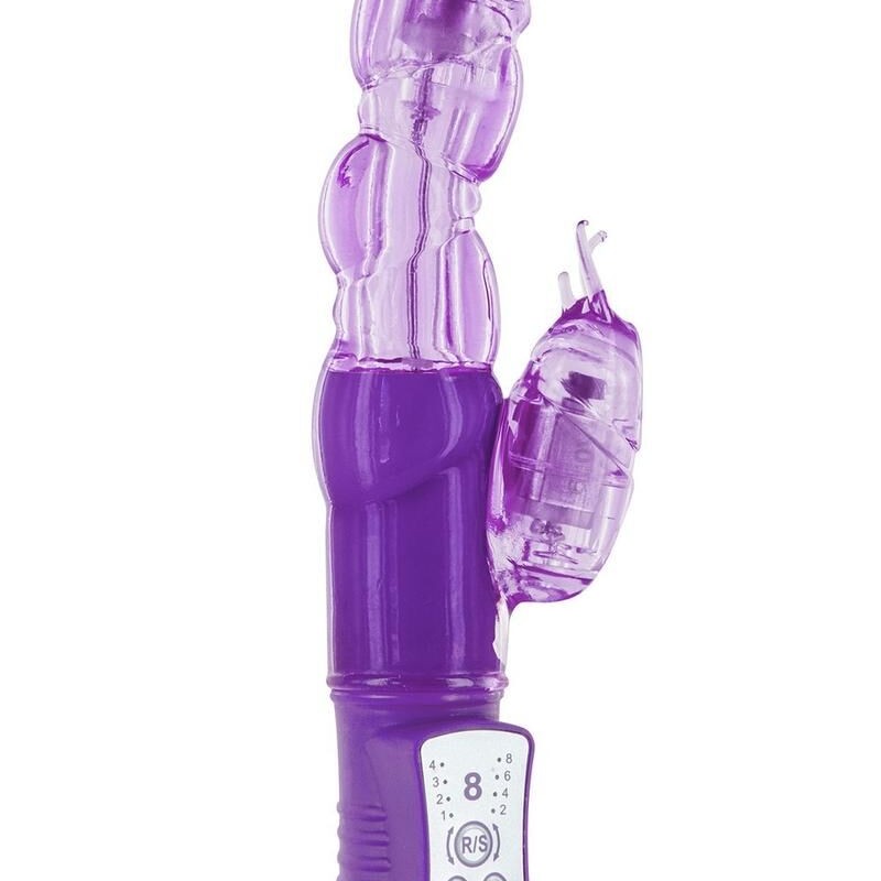 Sex-Toys : vibromasseur violet rechargeable USB