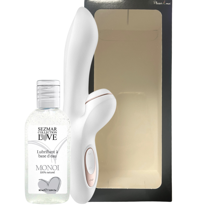 Offre duo Vibromasseur rabbit + Lubrifiant 90ML - Love City