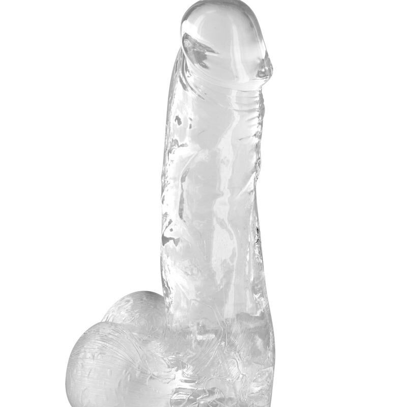 sextoys : gode jelly transparent 17.5cm