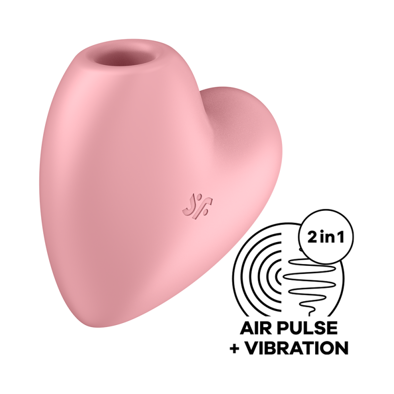 Stimulateur de clitoris USB en forme de cœur - Satisfyer