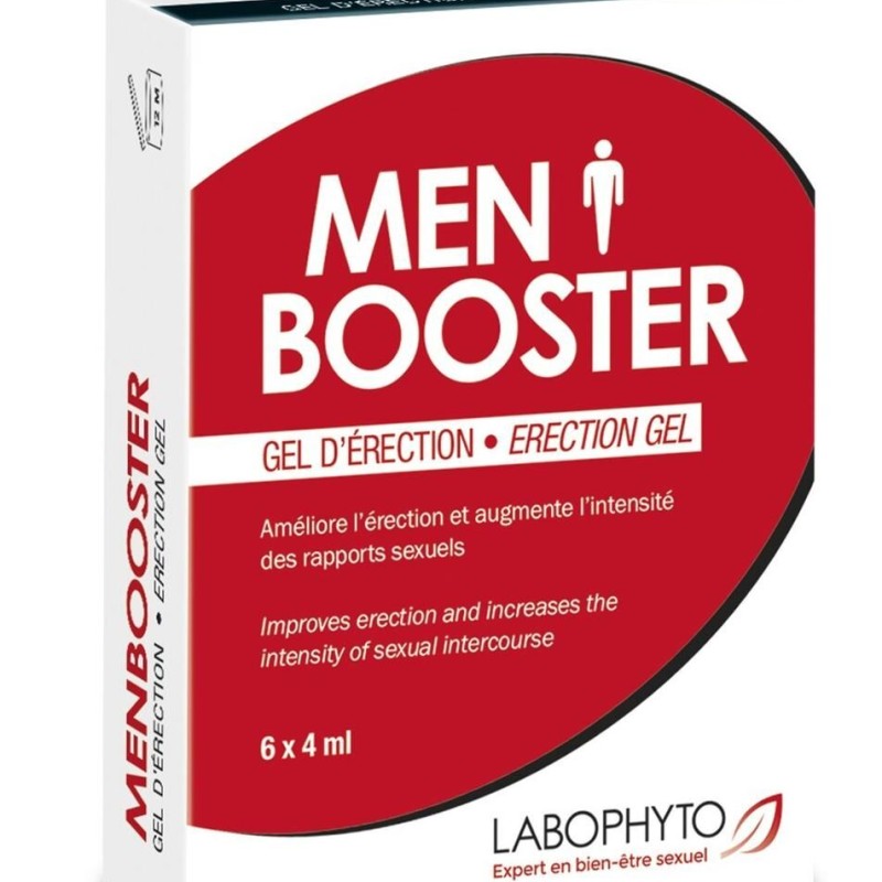 Men Booster gel stimulant d'érection - 6 sachets (4ml)