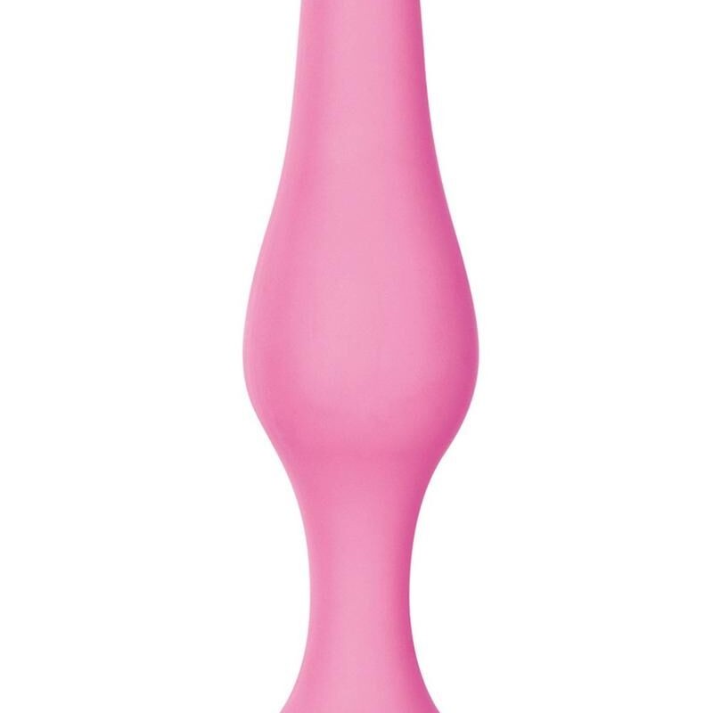 Sextoys : plug anal rose taille l