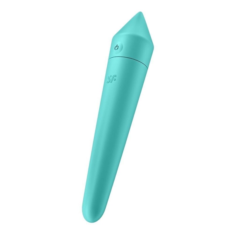 Vibromasseur connecté turquoise USB Ultra Power Bullet 8 Satisfyer