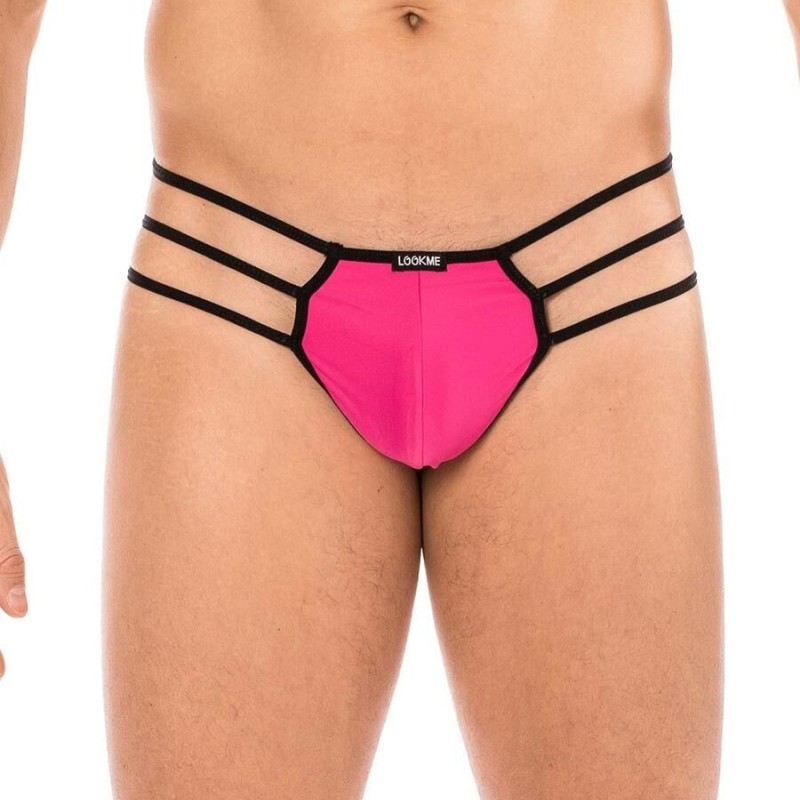 String sexy rose magenta pour homme - lingerie sexy homme pas cher