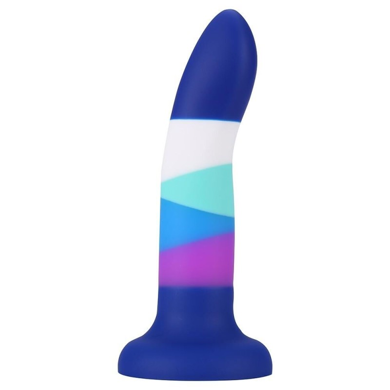 gode ventouse multicolore bleu pas cher - sextoys pas cher