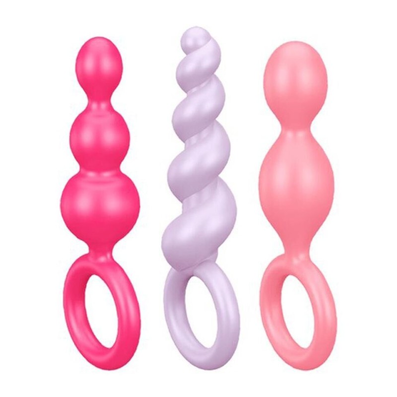 Coffret anal 3 plugs Satisfyer | sextoy pas cher | lingerie sexy | cosmétiques érotiques | livraison discrète