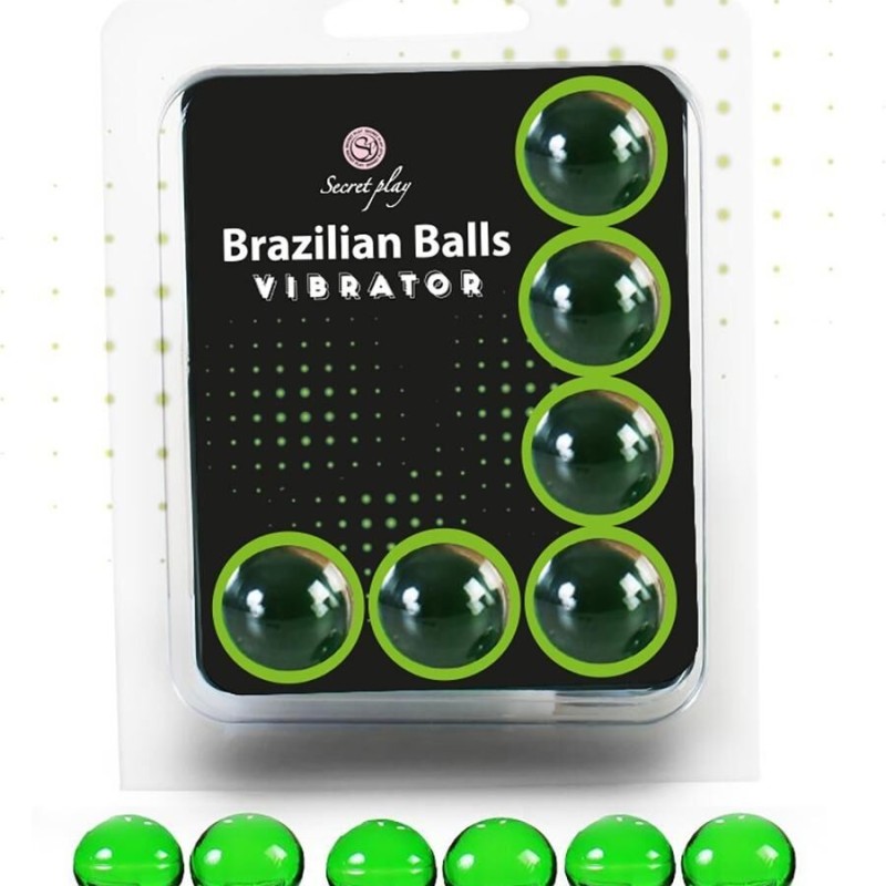 brazilian balls pot de 6 boules vibrator