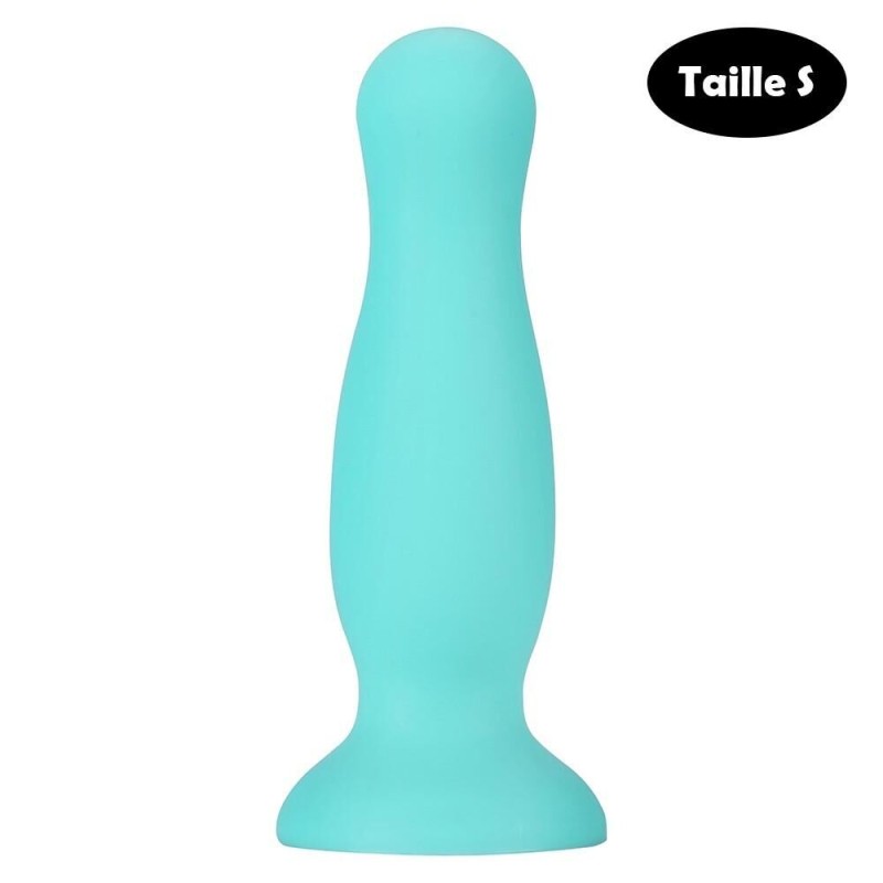 plug anal ventouse vert pastel - sextoy pas cher