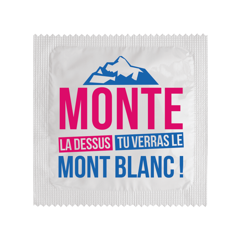 Monte La Dessus Tu Verras Le Mt Blanc