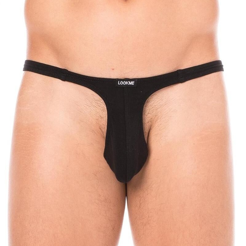 string noir sexy et tendance pour homme pas cher - lingerie sexy homme