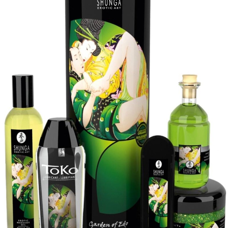 Shunga : coffret bio masssage et plaisir