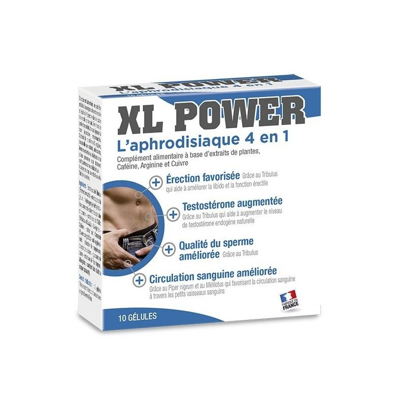 Stimulant Erection XL Power 10 gÃ©lules