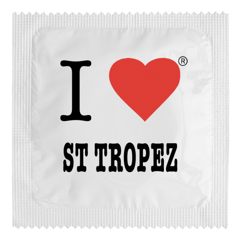 I Love St Tropez Chrome