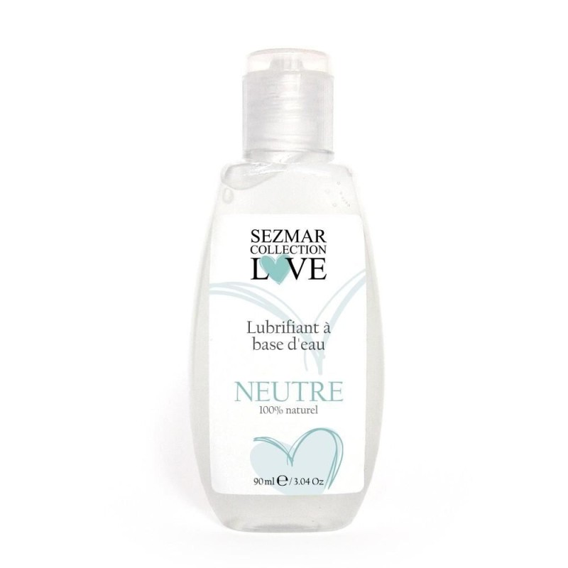 Lubrifiant à base d'eau 100% naturel Neutre 90 ml - Sezmar