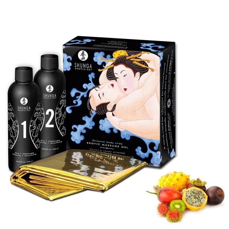 Shunga : massage oriental fruits exotiques