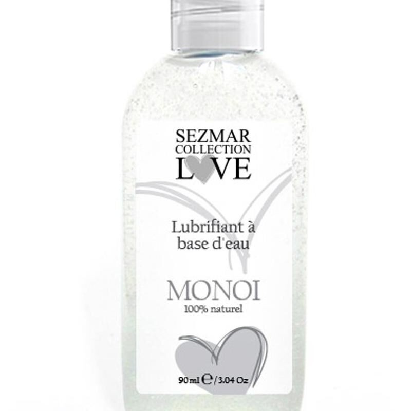 Lubrifiant à base d'eau, 100 % naturel,  Monoï - Sezmar