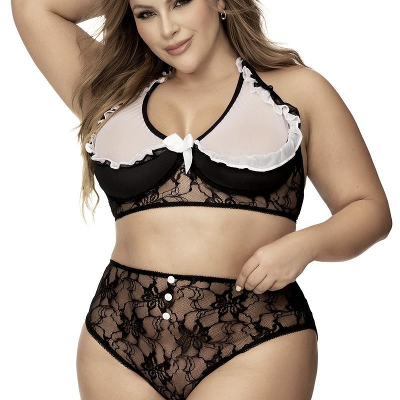 Costume femme de chambre sexy grande taille - Costume sexy