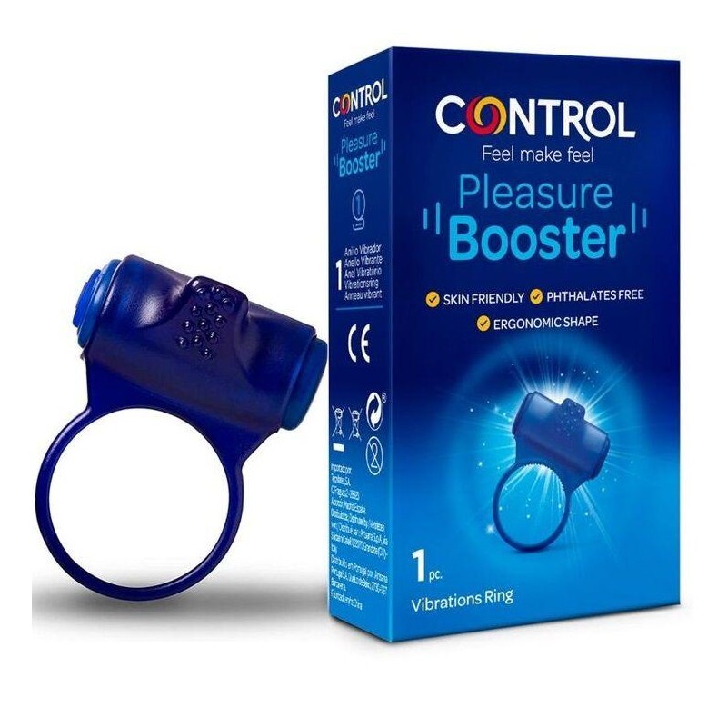 CONTROL - ANNEAU VIBRATEUR PLEASURE BOOSTER