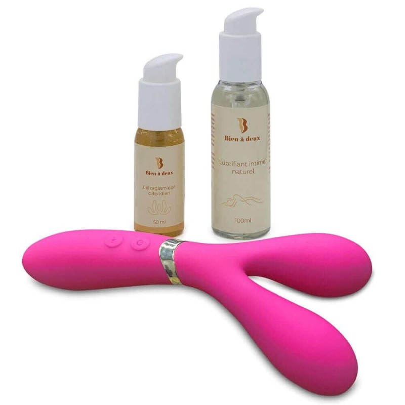 Pack vibro wand Extase + lub + gel clitoridien