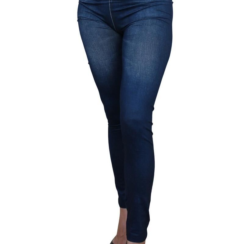 Mode : legging bleu façon jean neuf