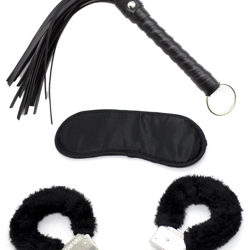 Kit de soumission 3 pièces - accessoires coquins pas cher