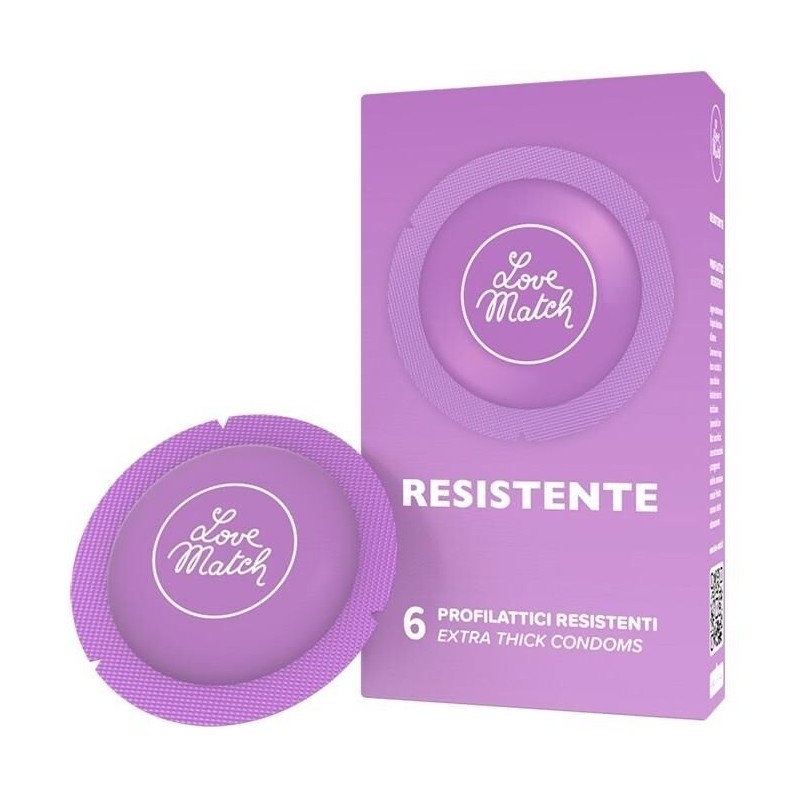 Préservatifs résistants Resistente x6