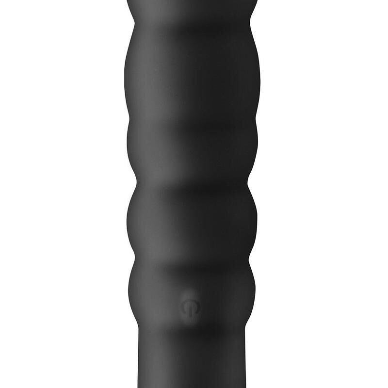 sextoys : vibromasseur noir usb corps ondulé